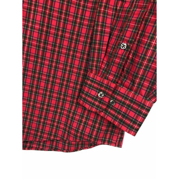 Club Room 2XL Long Sleeve Button Up Multicolor Cotton Casual Adult Shirt A9 - Picture 3 of 4